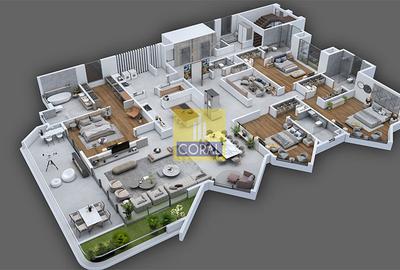 4 Bed Apartment in Westlands Area - 2