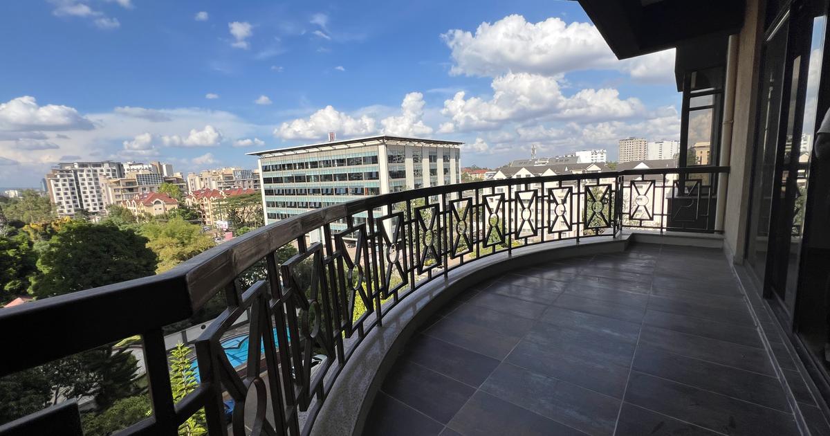 3 Bed Apartment with En Suite in Kilimani