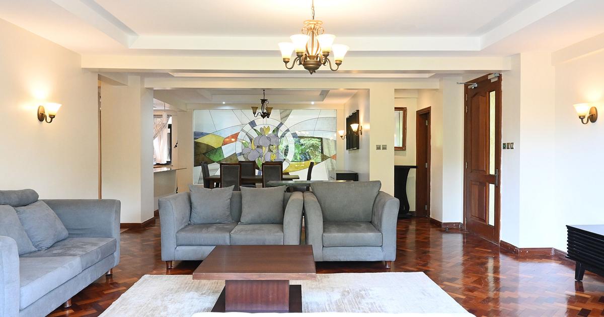 Furnished 3 Bed Apartment with En Suite in Riverside