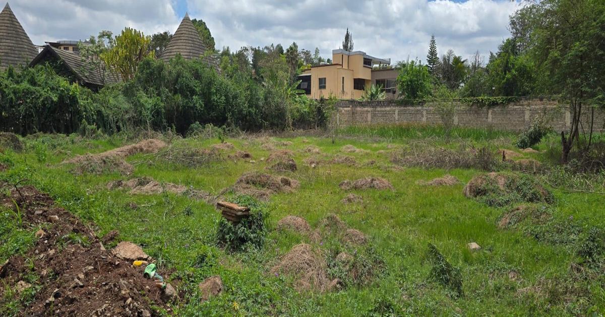 0.5 ac Residential Land in Runda | BuyRentKenya
