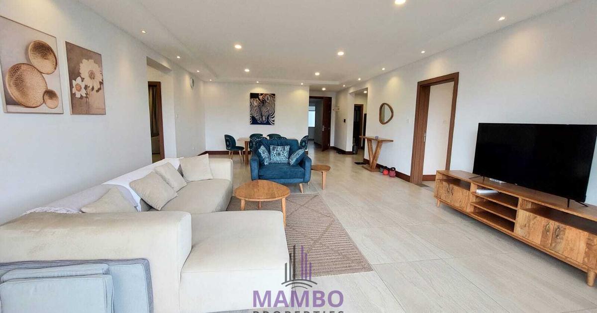 Furnished 3 Bed Apartment with En Suite at Rhapta Rd