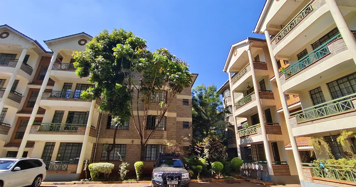 3 Bed Apartment with Parking in Kilimani
