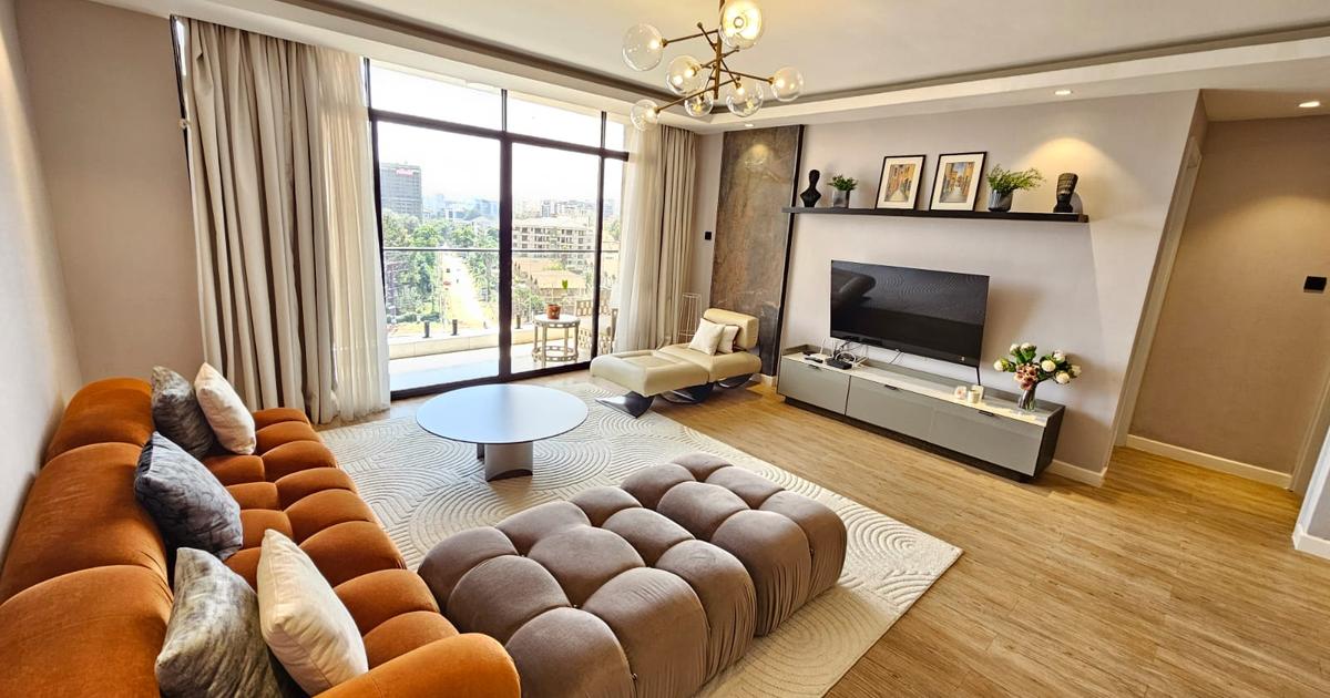 Furnished 3 Bed Apartment with En Suite in Westlands Area