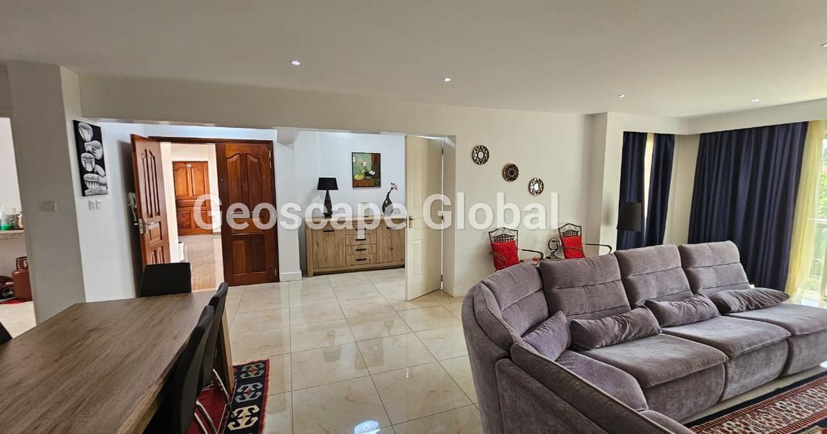 Furnished 3 Bed Apartment with En Suite in Westlands Area