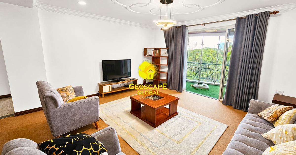 Furnished 3 Bed Apartment with En Suite in Kilimani