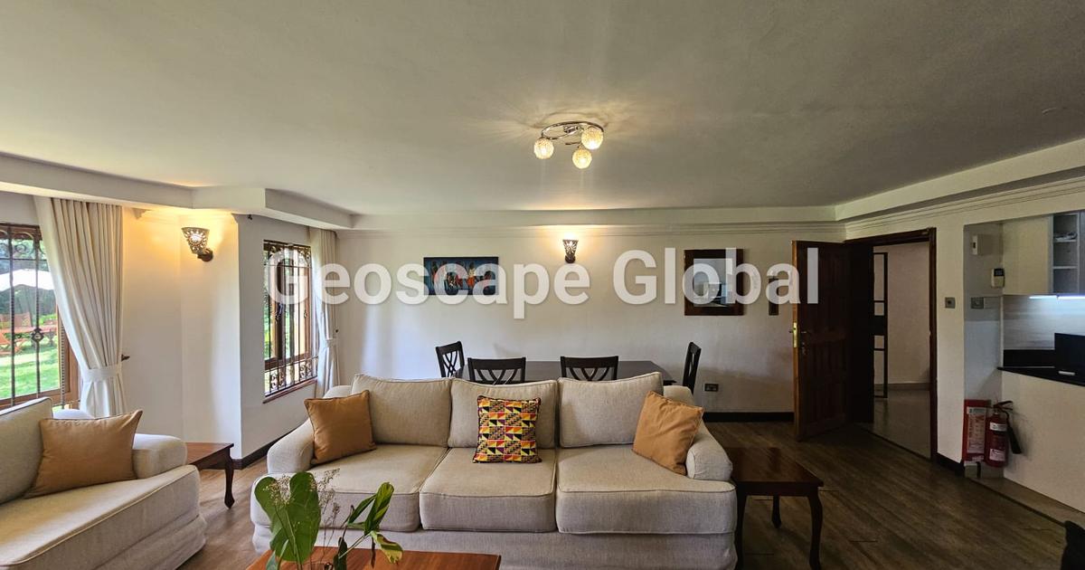 Furnished 2 Bed Apartment with En Suite in Gigiri