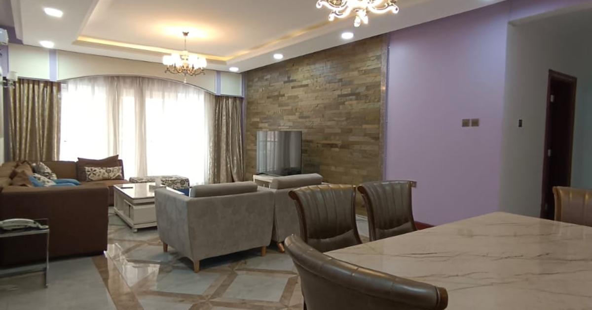 Furnished 3 Bed Apartment with Swimming Pool at Hurlingham