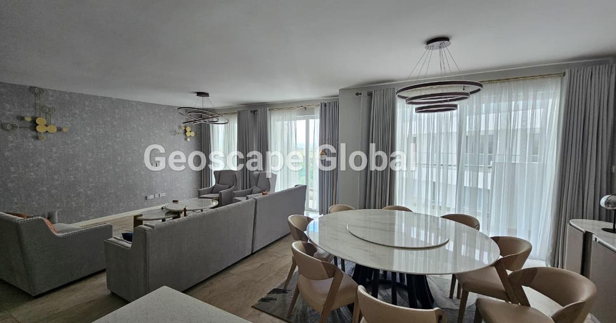 Furnished 3 Bed Apartment with En Suite in Kileleshwa