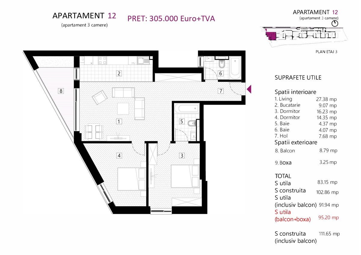 Tunari 32 Residence, zona Dorobanți, București - 11 Tunari 32 Residence, zona Dorobanți, București - 11