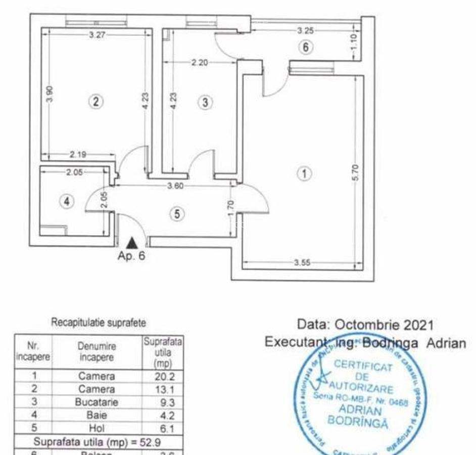 Apartament 2 camere Plaza Residence - 7 Apartament 2 camere Plaza Residence - 7