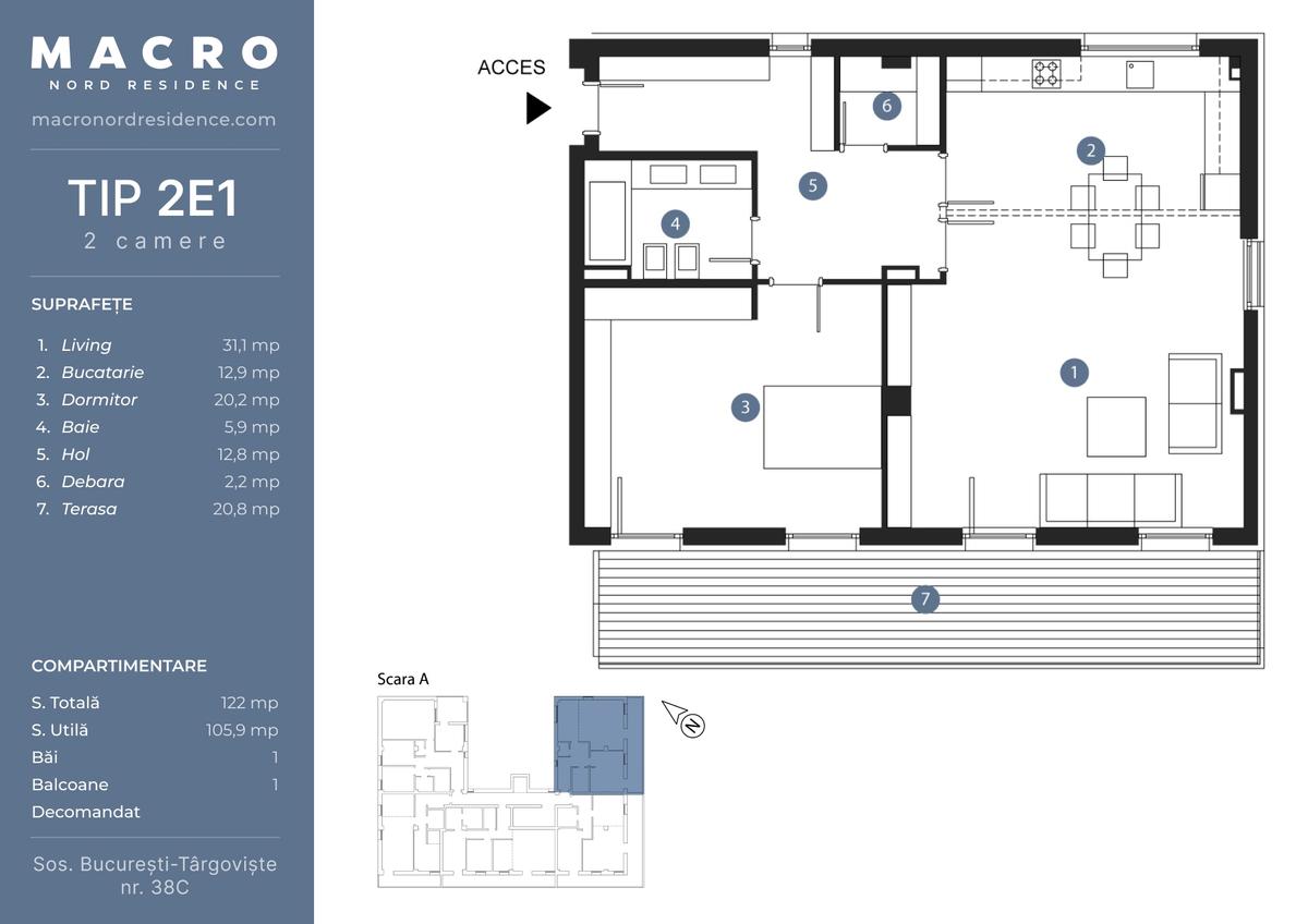 Macro Nord Residence, zona Bucureștii Noi, București - 6