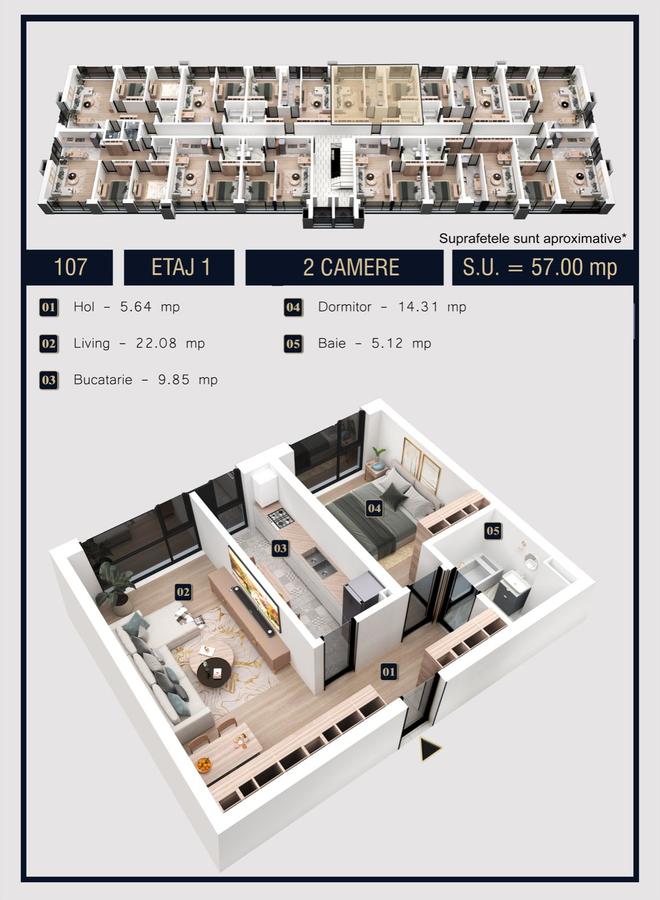 West Avenue Residence, zona Militari, București - 5
