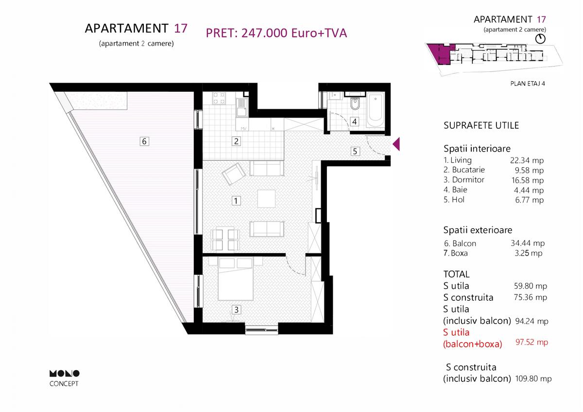 Tunari 32 Residence, zona Dorobanți, București - 16 Tunari 32 Residence, zona Dorobanți, București - 16