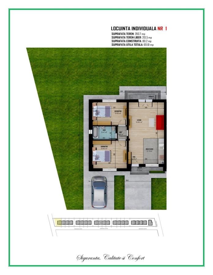 Gardena Residence Spinului, zona Măgurele, București - 2