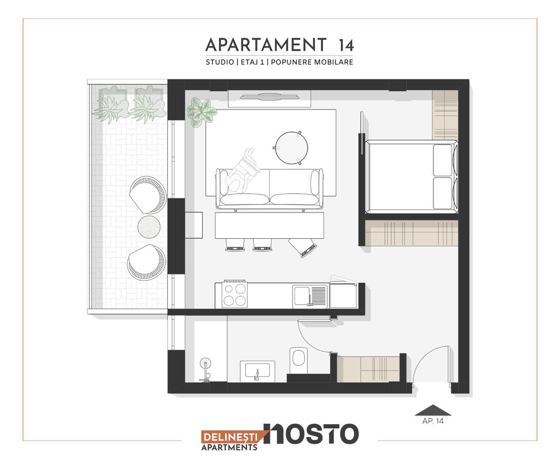 NOSTO Apartments, Timișoara, Județul Timiș - 3