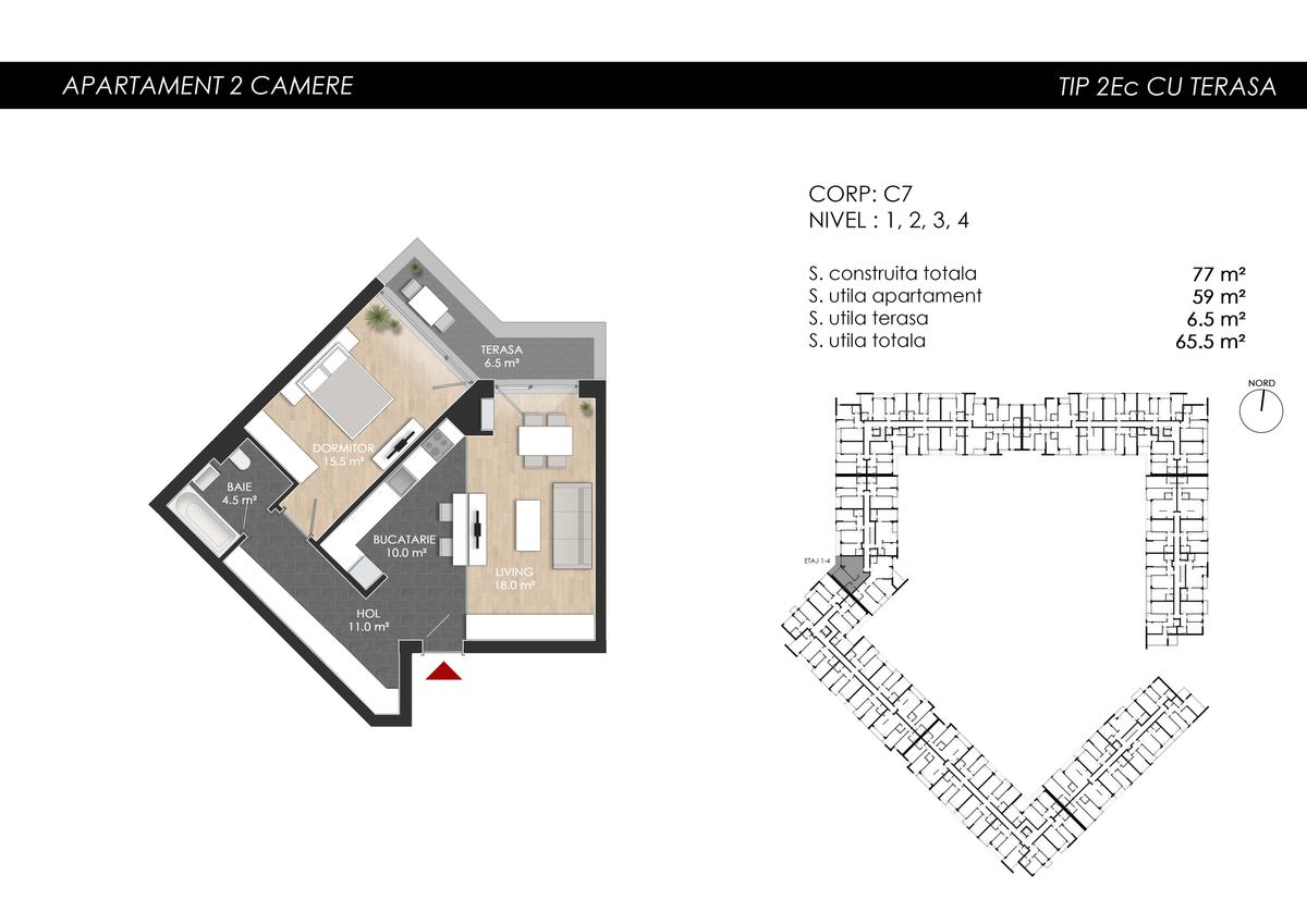 Atria Urban Resort, zona Străulești, București - 8