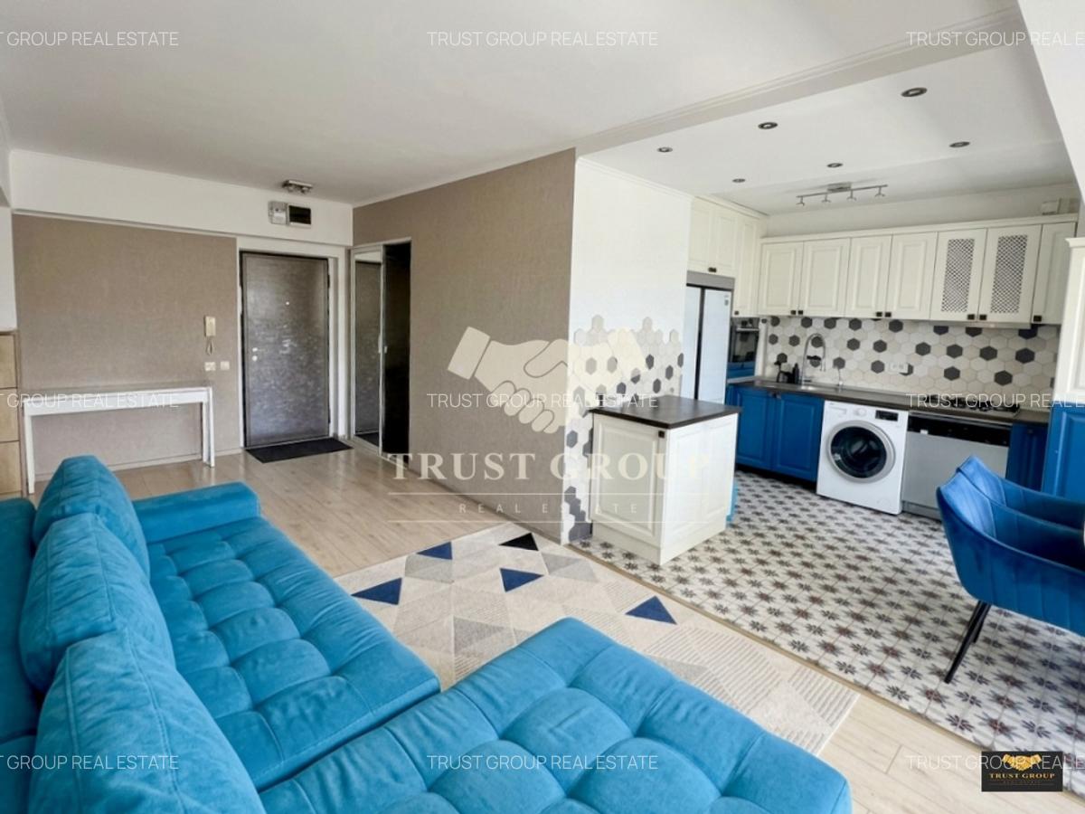 Living area of Apartament 3 bedroom in titulescu