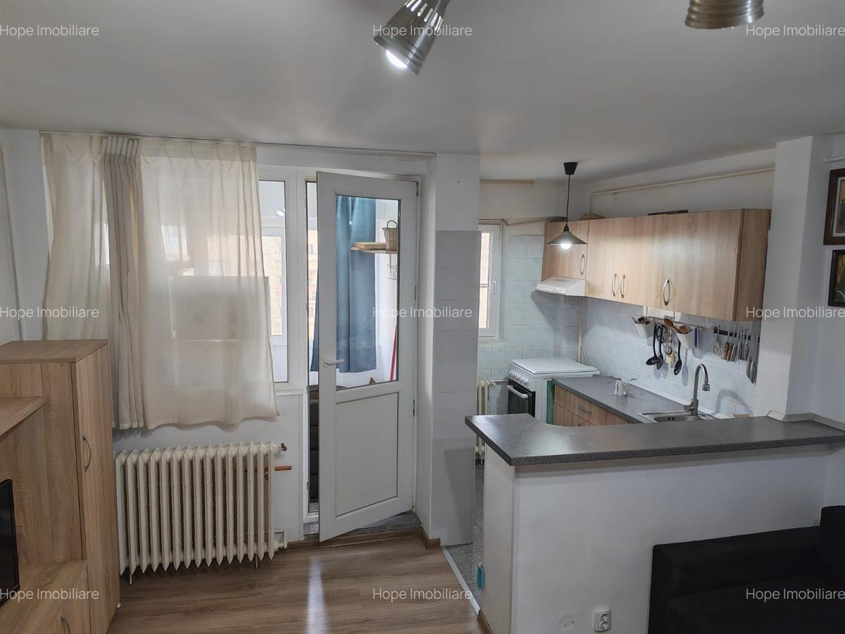 Interior view of Garsoniera 1 bedroom in lacul tei