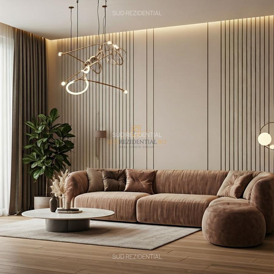 Living area of Apartament 2 bedroom in berceni