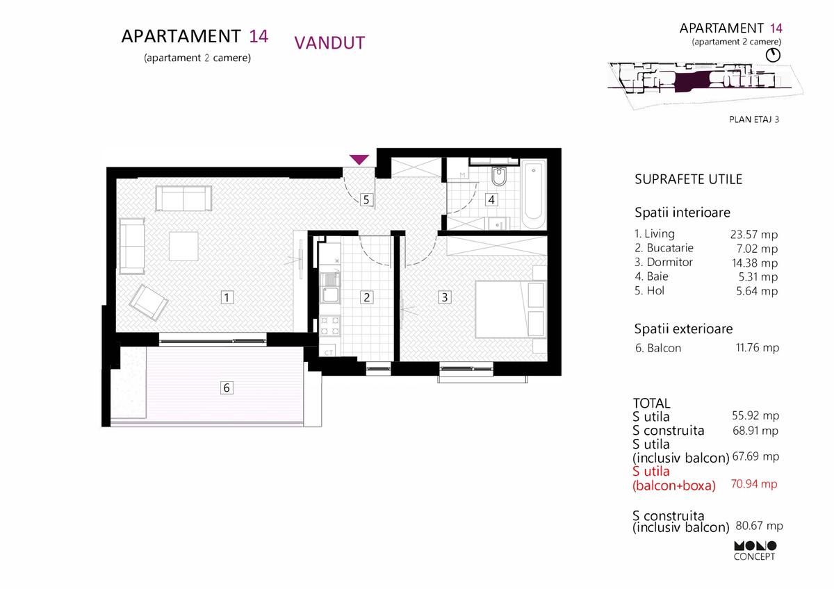 Tunari 32 Residence, zona Dorobanți, București - 13 Tunari 32 Residence, zona Dorobanți, București - 13