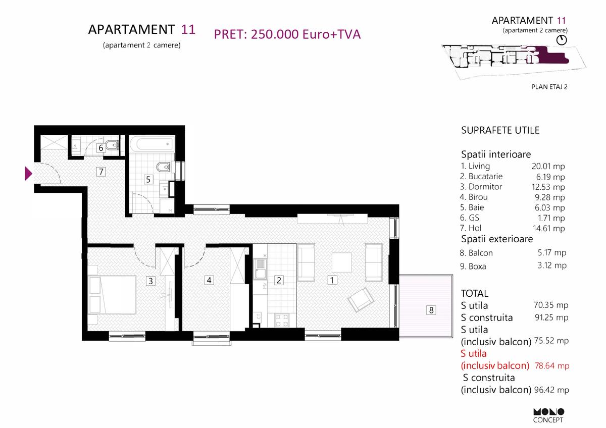 Tunari 32 Residence, zona Dorobanți, București - 10 Tunari 32 Residence, zona Dorobanți, București - 10