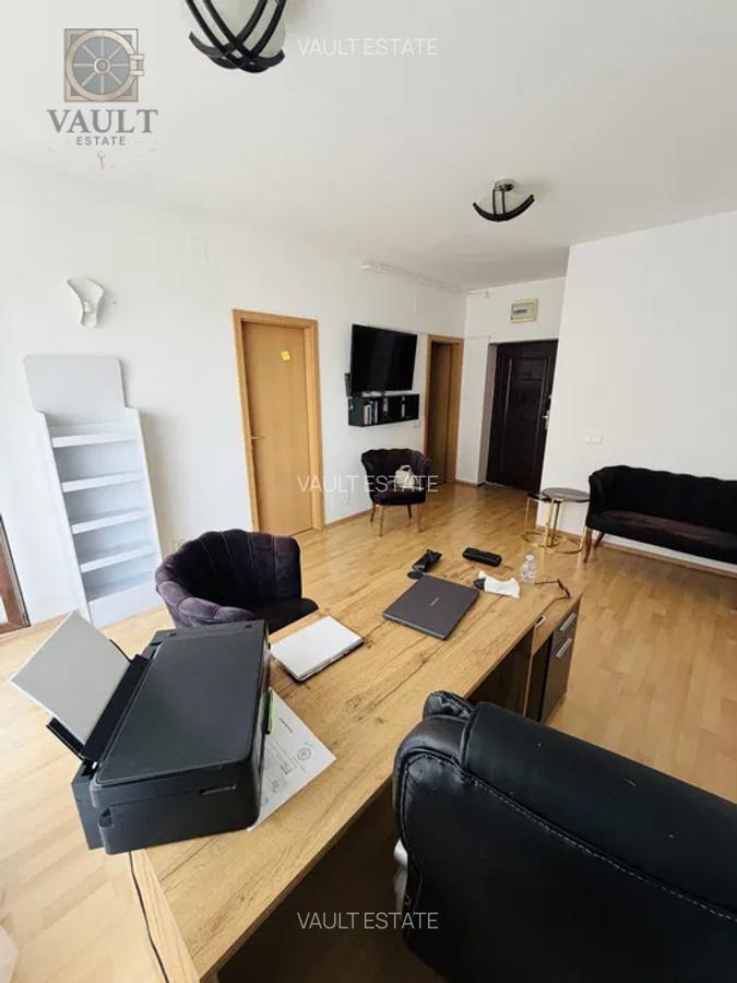 Living area of Garsoniera 1 bedroom in liviu rebreanu