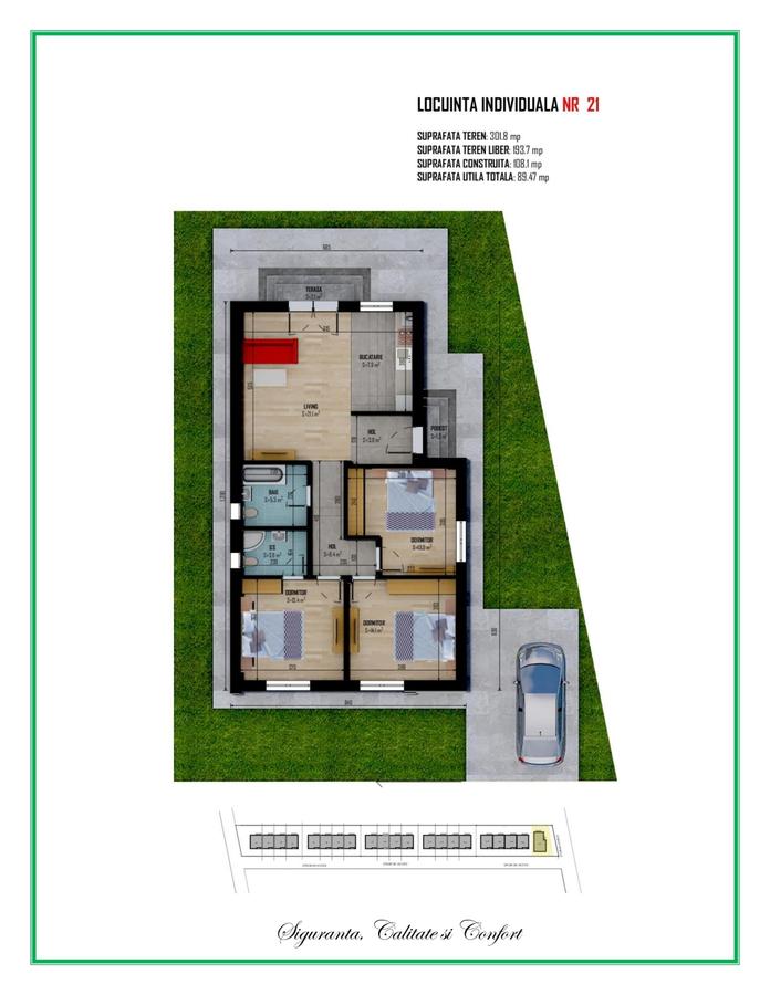 Gardena Residence Spinului, zona Măgurele, București - 22