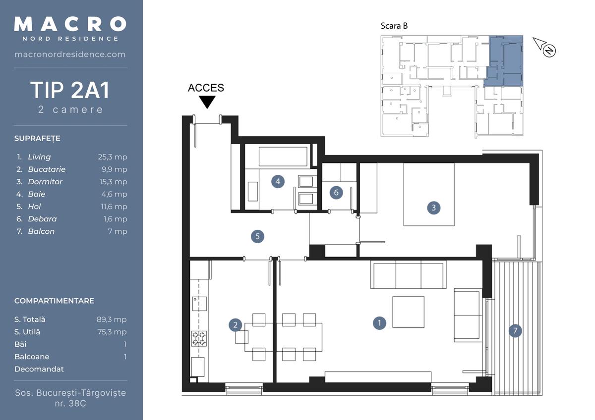 Macro Nord Residence, zona Bucureștii Noi, București - 2