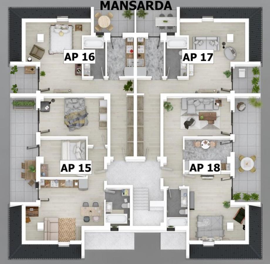 Apartament 3 camere pe strada Oasului in bloc de 1-2-3 camere. Dezvoltator. - 6
