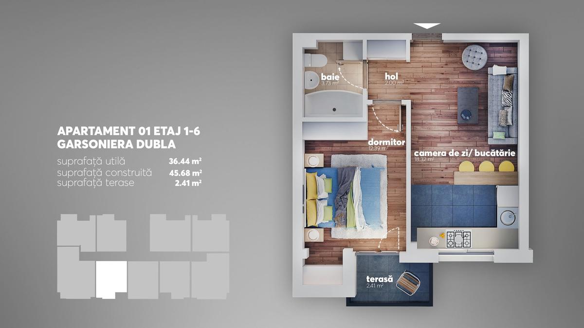 Alpha Residence, zona Apărătorii Patriei, București - 1