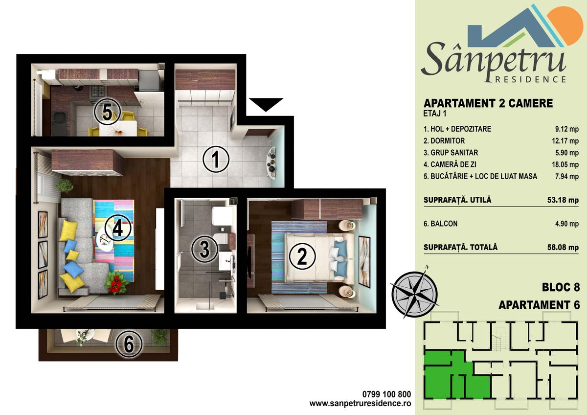 Sanpetru Residence, Brașov, Județul Brașov - 5
