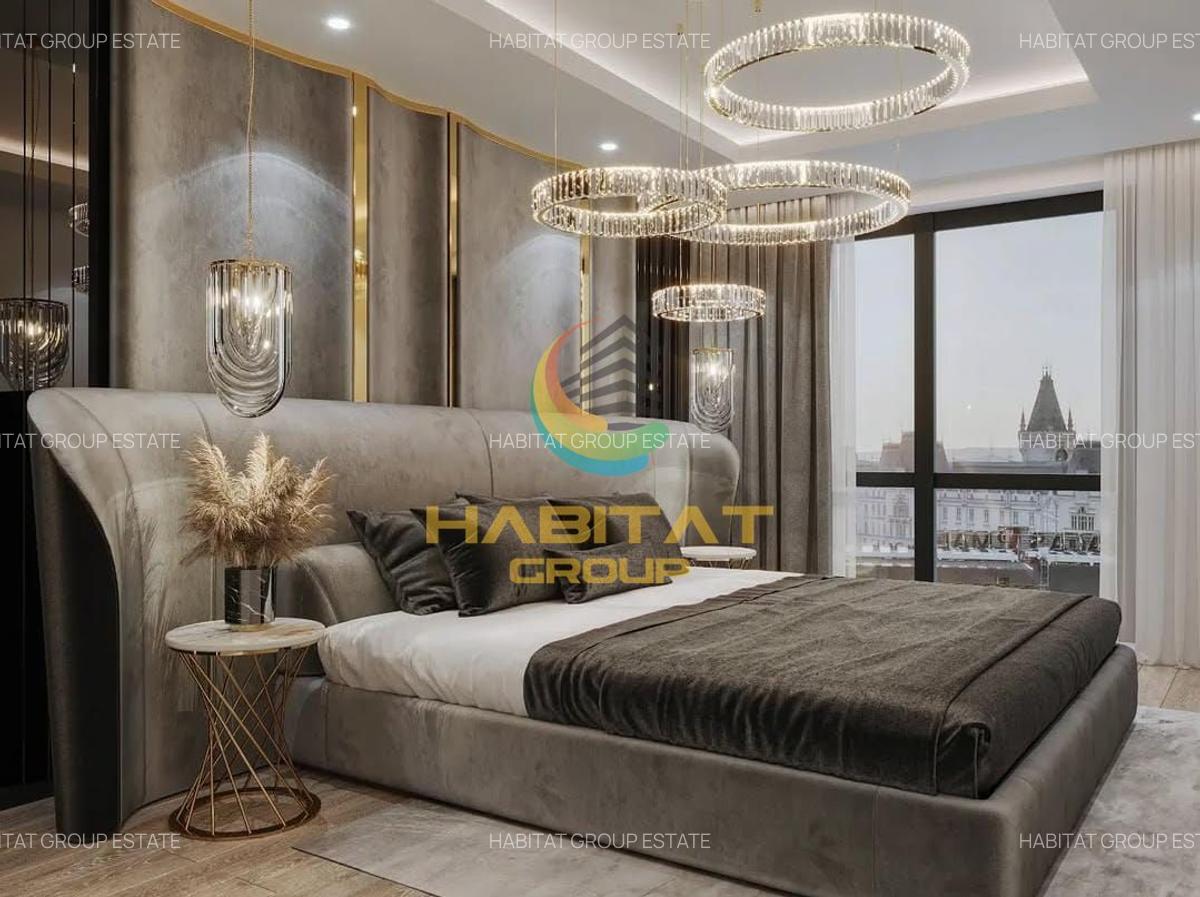 Living area of Apartament 3 bedroom in mihai bravu