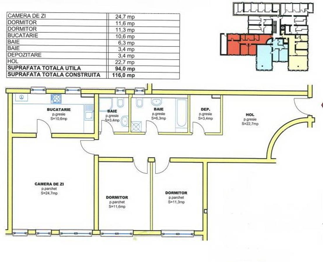 Apartament 3 camere in Avantgarden 1 - oportunitate investitie - 5