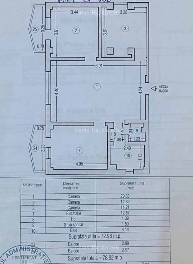 Apartament 3 camere aproape de plaja, loc de parcare inclus, Uzina de Pizza - 6