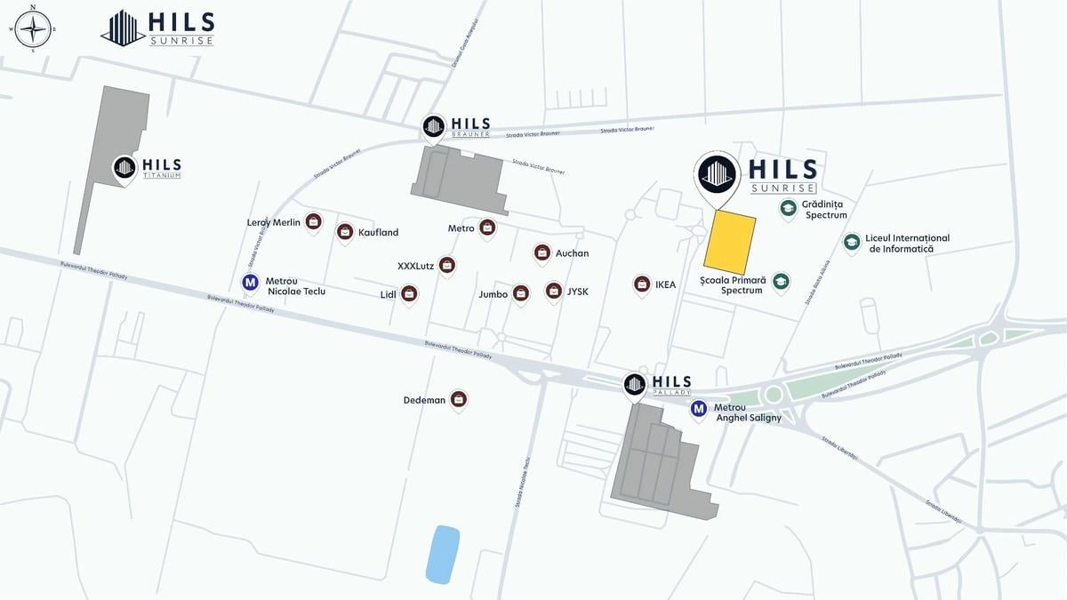 HILS Sunrise, zona Theodor Pallady, București - 2