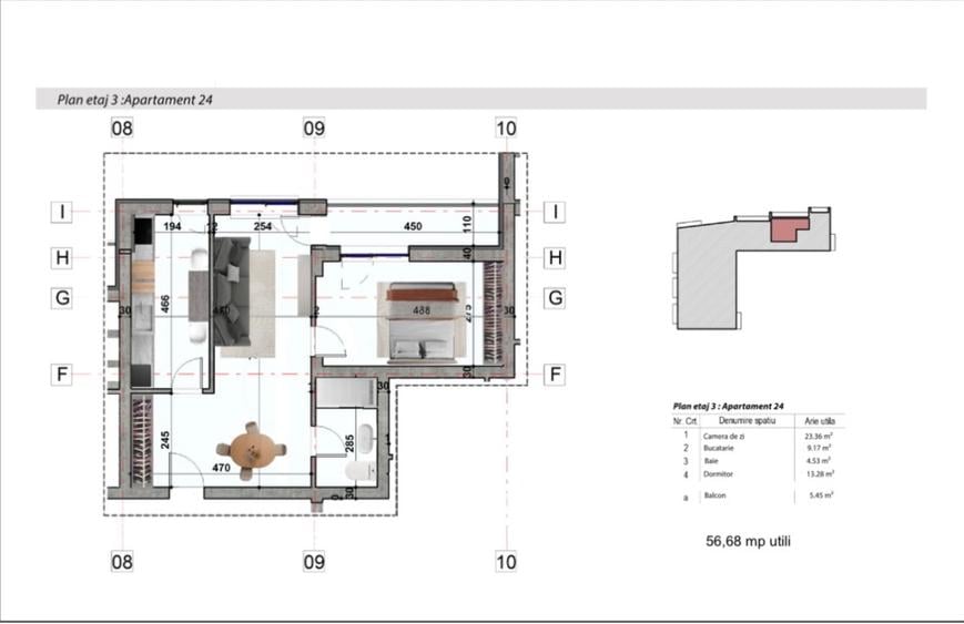 Apartament 2 Camere , Sector 3, zona Nicolae Grigorescu