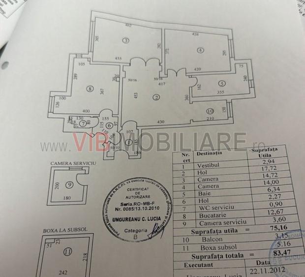 2 Camere - Calea Victoriei - Piața Amzei