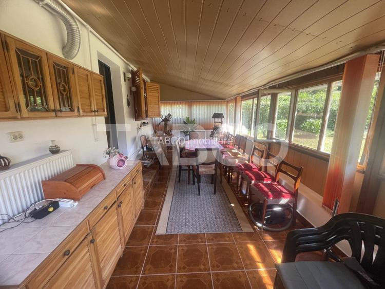 Casa individuala zona de munte cu 6 camere si teren 1030 mp Vale Sibiu - 7