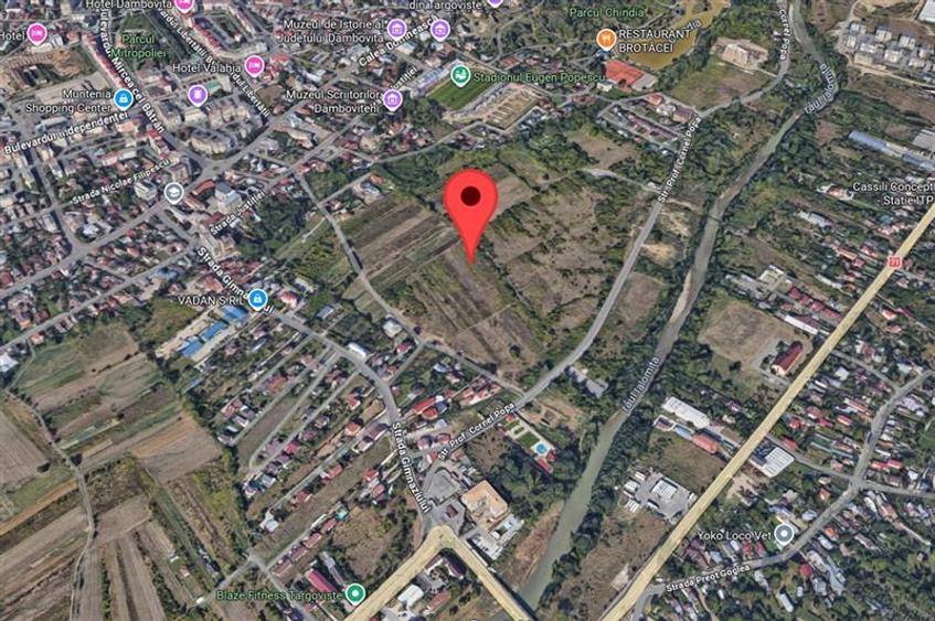 Teren intravilan generos, in inima Cetatii Targoviste, Dambovita