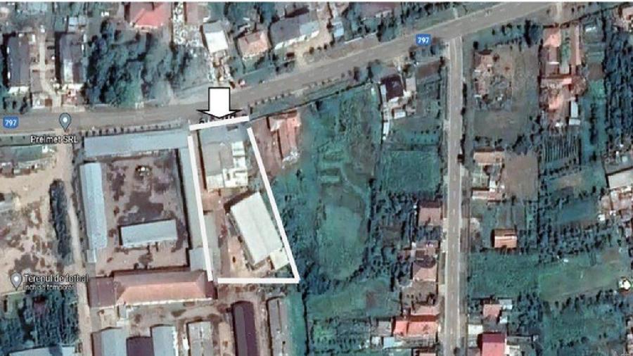 Hala + Birouri + Spatii sociale -1.340 mp +Teren-1.525 mp, Inand-Bihor