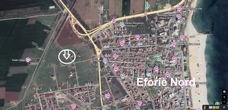 Teren intravilan, 700 mp - Eforie Nord