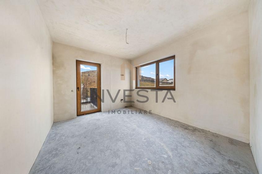 Casa individuala nZEB cu piscina, 501 mp teren, 160mp utili, Sanicoara