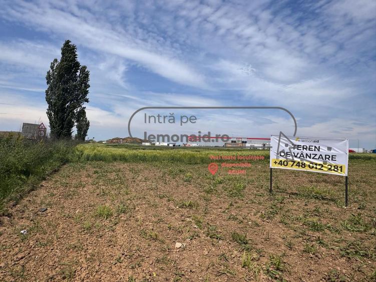 Teren intravilan | 4.900 mp | Depozit Profi | Acces drum betonat