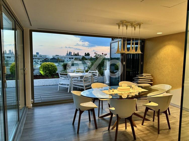 Descopera Luxul: Penthouse 414 mp Cartierul Francez Herastrau Nordului