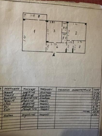 Apartament 2 camere decomandat - zona Sebastian / Petre Ispirescu