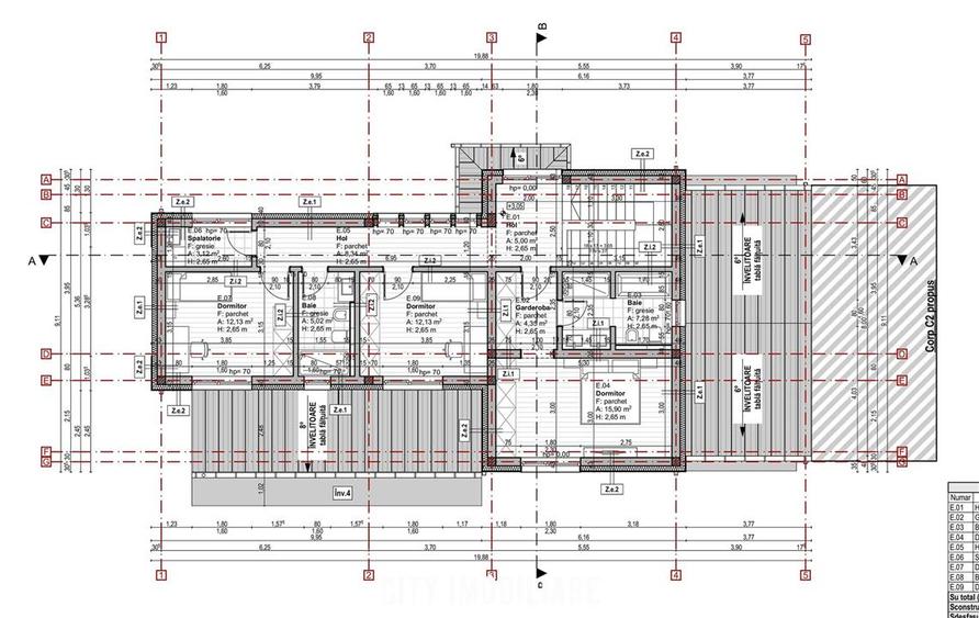 Teren intravilan 1.375 mp cu Proiect autorizat pentru duplex, Feleacu