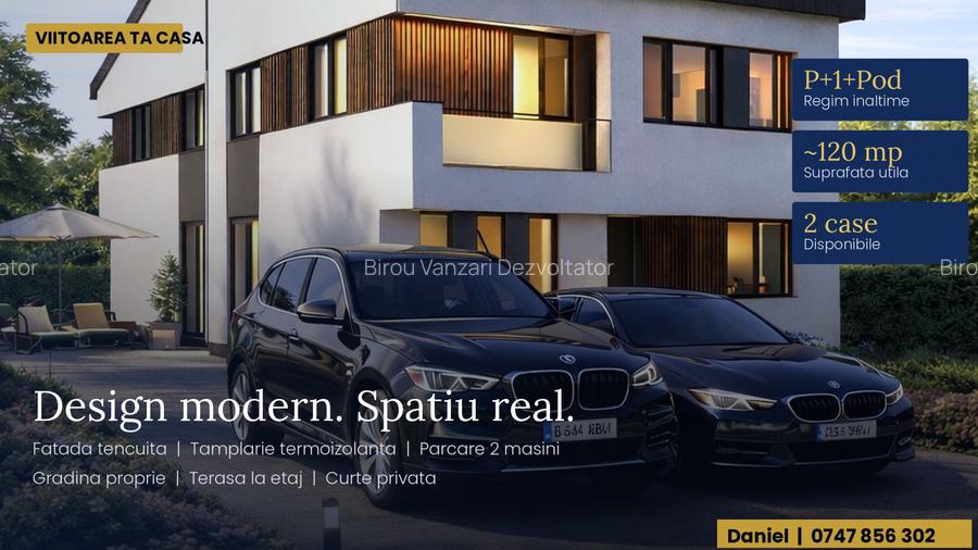 Casa individuala P+1+Pod | Curte proprie | Scoala la 1 minut/Petru Rares - 15