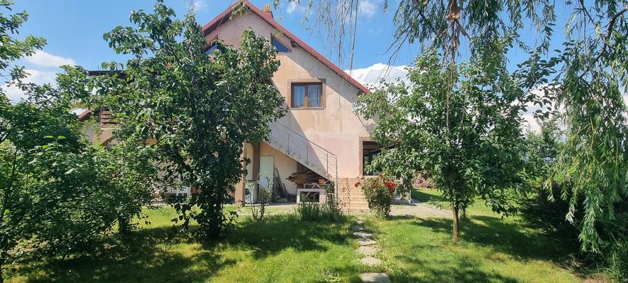 Casă rezidențială cu mansardă și garaj, teren 5000mp, Cateasca, Arges