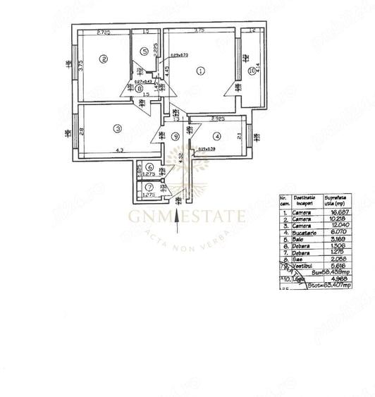 3 Camere  Et.3/10 | Drumul Taberei - Metrou Raul Doamnei - 7