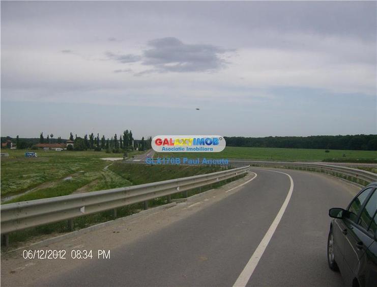 Teren Snagov latura direct la Padure 9700 mp Casa Vlasia Nod A3